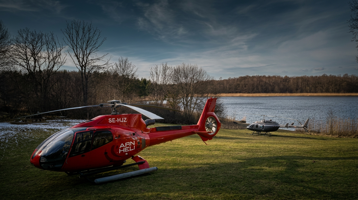 Anpassade uppdrag och bruksflyg med helikopter