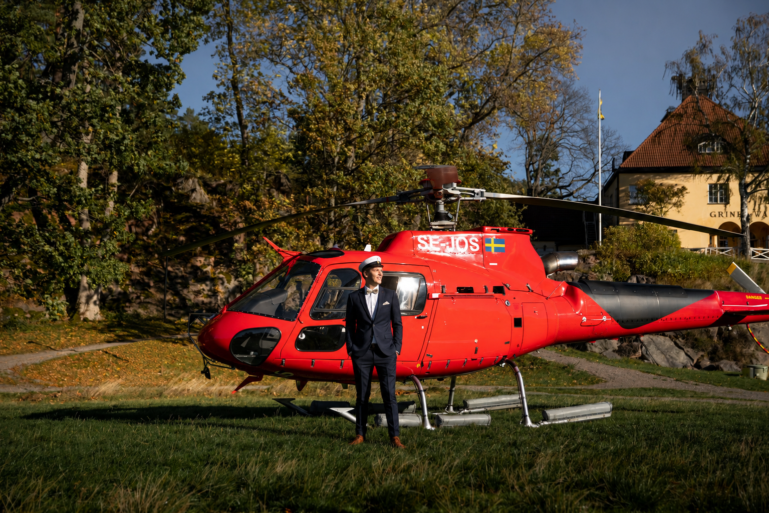 Studentpresent – presentkort helikoptertur Stockholm