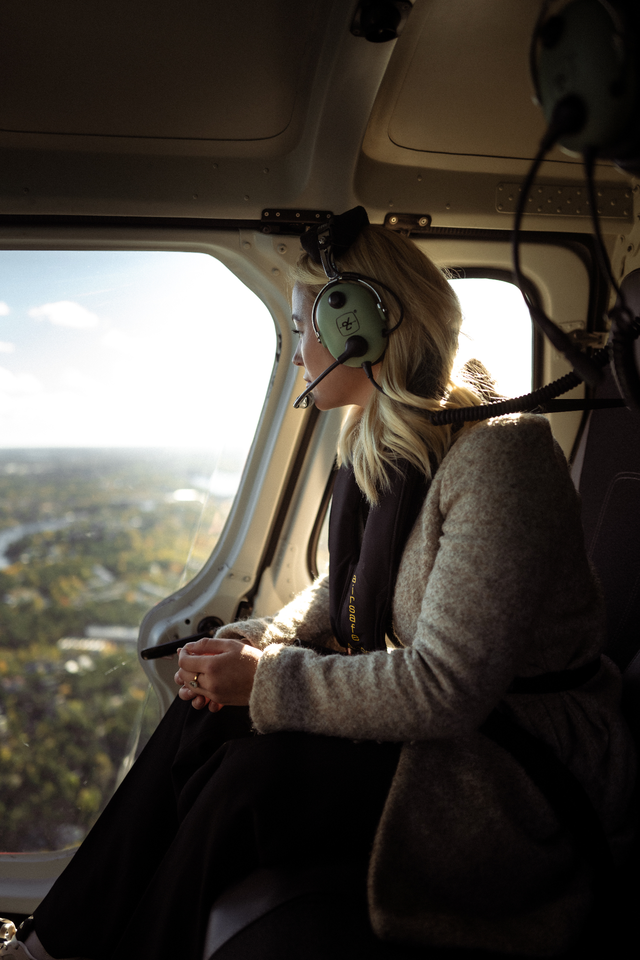 Present till henne – presentkort helikoptertur Stockholm