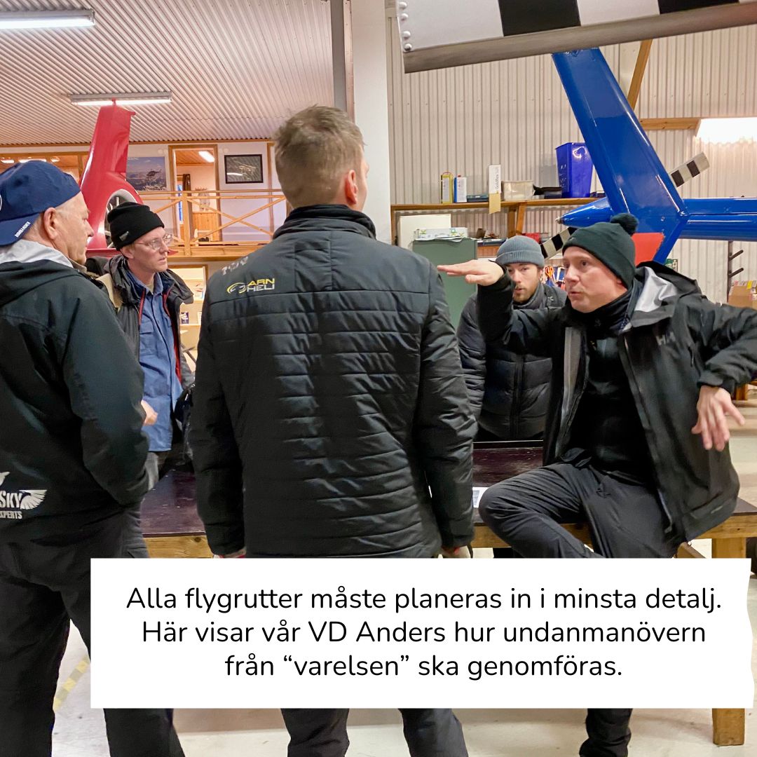 VD Anders visar undanmanövern
