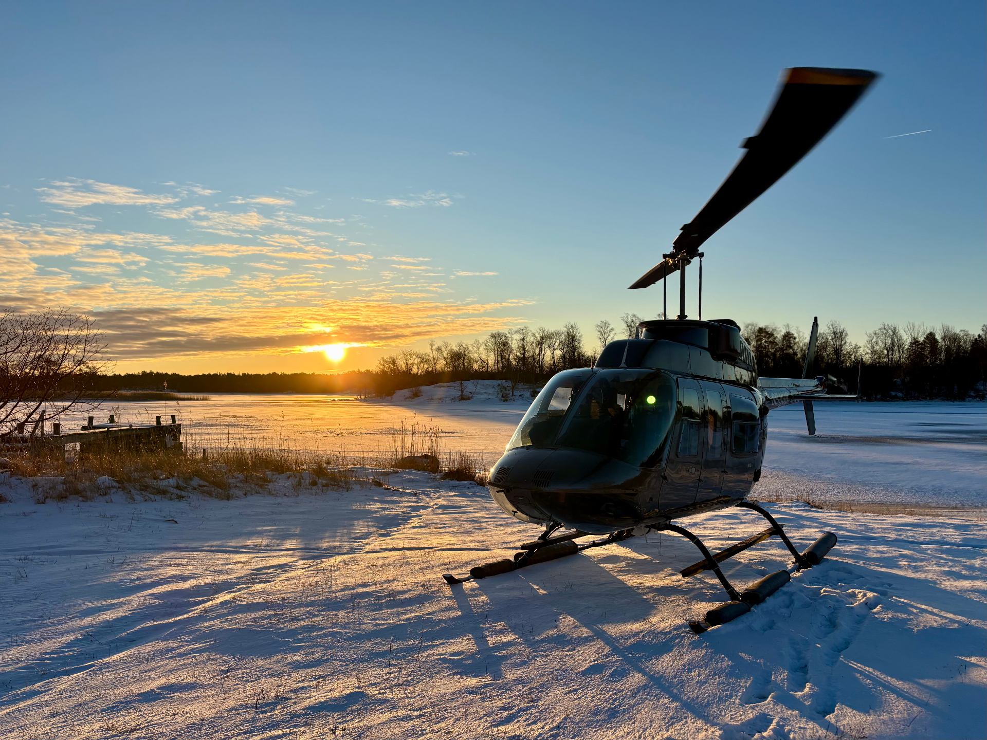 Julklapp – presentkort helikoptertur Stockholm