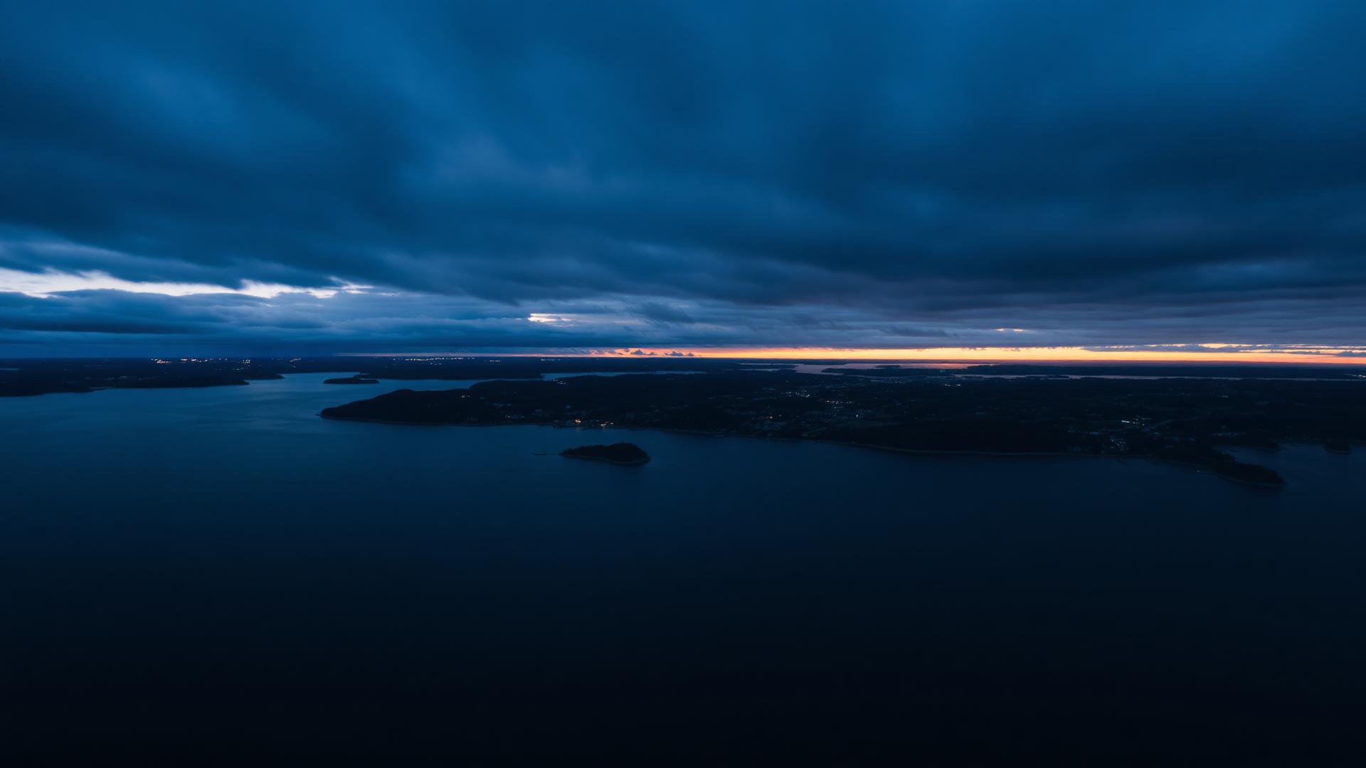 Helikopterflyg till Stockholms skärgård