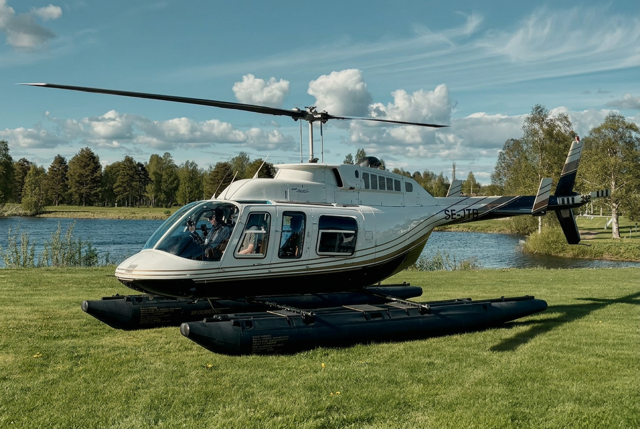 Bell 206L LongRanger helikopter – Utility / Charter hos Arlanda Helicopter