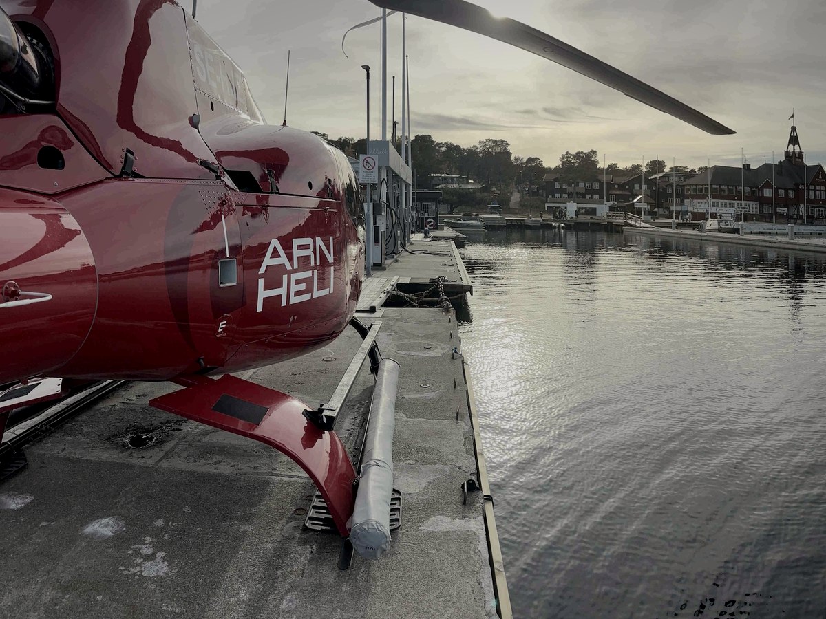 EC130 B4 helikopter – Sightseeing hos Arlanda Helicopter