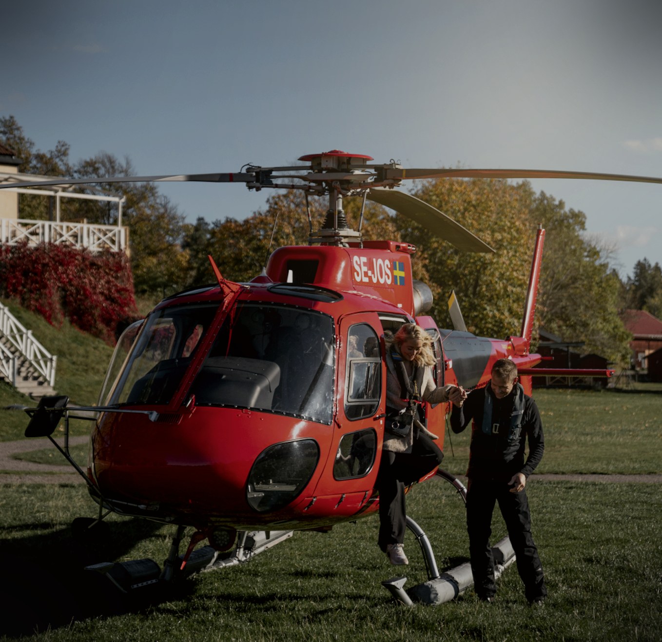 Privat helikopter charter i Stockholm och mellersta Sverige