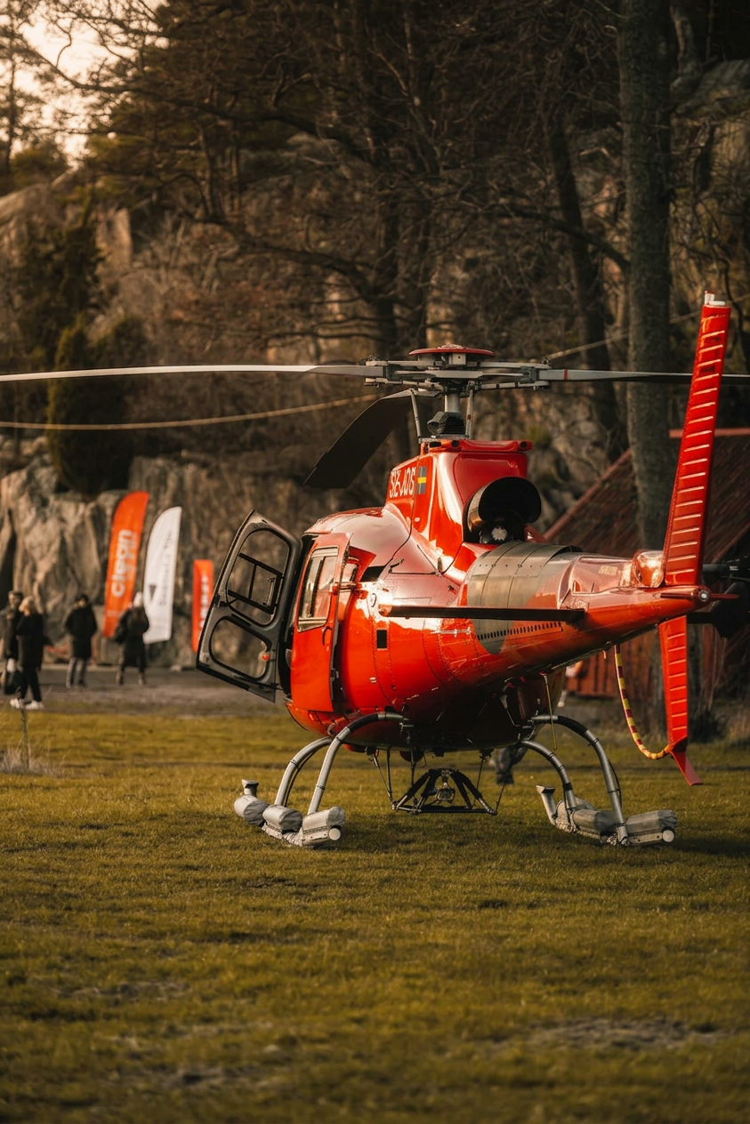 Skräddarsy din tur – lunchflygning med helikopter